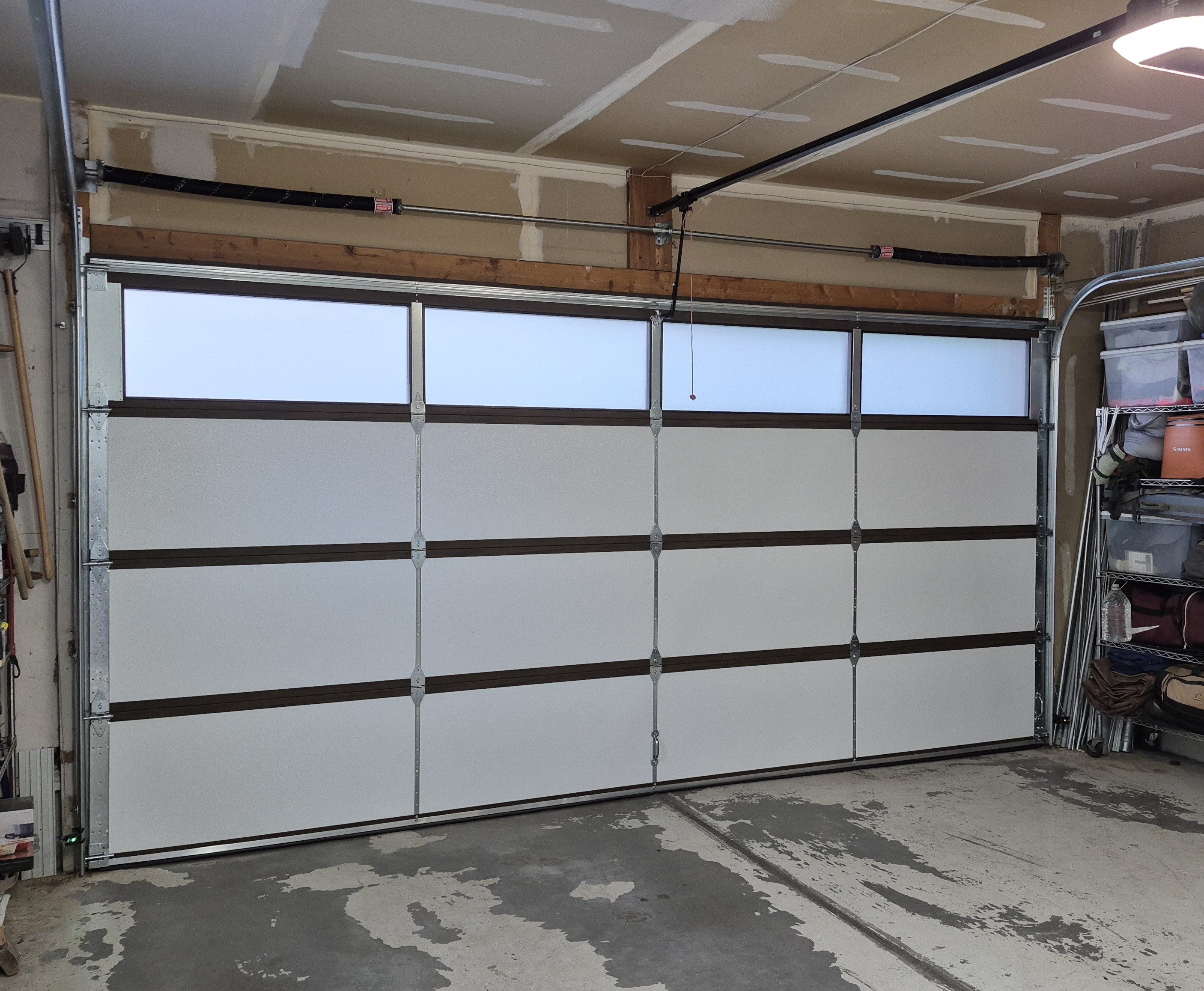 Inside view of a new installation